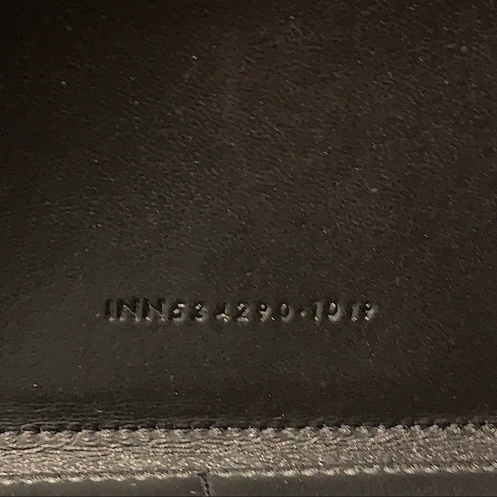 ❌SOLD❌ Saint Laurent Black Crocodile-Embossed Leather Zip-Around Long Wallet - Picture 14 of 14